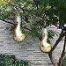 Produktbild Garten-hängende Lampe wasserdichte Solarlampe drehbare im Freien Garten-kampierende hängende LED-helle Lampen-Birne (Gold)