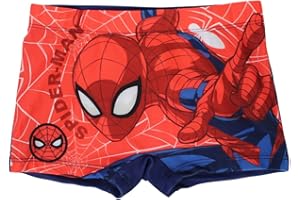 Disney Costume da Bagno Spiderman Swim Trunks Unisex - Bambini e Ragazzi (Pacco da 1)