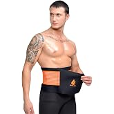 SAUNA SUIT Waist Trimmer Abdominal Belt Unisex Top Actuator Neoprene Premium Quality Corset Body Shaper Exercise Terma