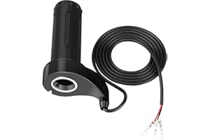 ‎YOSOO HEALTH GEAR Gasgriff Elektro, Motorrad Gasgriff Griffe, Lenkergriffe, Fahrrad Lenker Griffe Elektrischer Fahrraddrehzahlregler mit linker/rechter Drosselklappe für Fahrräder, Motorroller, elektrische Fahrräder