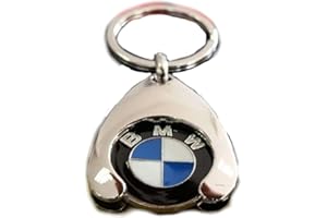 BMW Original Schlüsselanhänger Einkaufs Chip Einkaufswagen Einkaufschip 80272446749 1er 2er 3er 4er 5er 6er 7er X1 X2 X3 X4 X5 X6 (1)