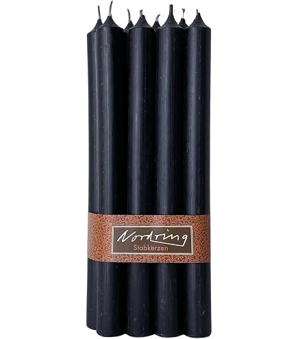 Bütic GmbH Lot de 25 bougies à tige colorées 110 mm x 13 mm