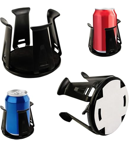 Support Ventilation Auto Réglable 2 Porte-Gobelets Auto Universels - Support Ventilation - Réglable - Noir Support Ventilation Voiture