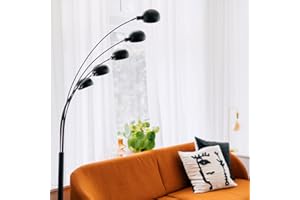 Qazqa sixties - Lampada da terra Design - 5 luce - L 1290 mm - Oro - Design - Soggiorno I Camera da letto