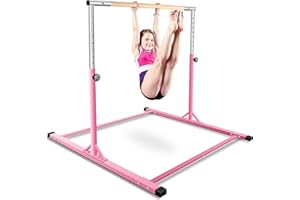 ‎ORIENTOOLS ORIENTOOLS Gymnastikstange für Kinder, Reckstange Höhenverstellbare Gymnastikstange für Kinder Home Gym Garten