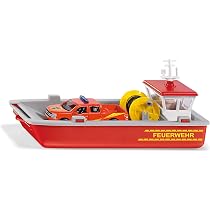 Siku 1750 Car Ferry 1:50 Metal/Plastic Includes 2 Toy Cars Yellow