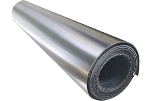 Hållbart 0,35 mm EPDM-dammfoder, rivtåligt HDPE-gummiskydd för utomhusfiskdamm, svart 4 x 6 m (13,1 x 19,7 fot) – perfekt för
