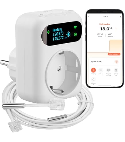HTCO-01DE stopcontact voor thermostaatbesturing