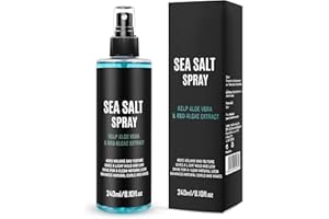 ALLISWAY Meersalz Spray für Haare, Sea Salt Spray Hair Men, Salzspray für Haare, Sea Salt Spray, Hinzugefügte Kelp-, Rotalgen- und Aloe Vera-Extrakte, 240 ML
