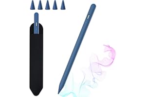HZD Stylet iPad 10e Génération, Stylet Tablette iPad pour 2018-2025, Pencil iPad, Stylo iPad avec Rejection de la Paume Tactile Haute Précision, Convient pour iPad 11-6,Air 3-5/M2/M3, Mini 5/6, Pro 3-6/M4