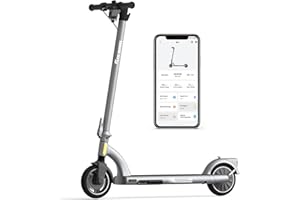 Trottinette Electrique Adulte, 5TH WHEEL M1 Trottinette Électrique， APP Control, 25 km/h, 3 Niveaux de Vitesse, Trotinette Electrique Pliable et Portable pour Déplacemen