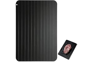 WPNCYK 1 Pcs Defrosting Tray, Thawing Board, Defrosting Board, Thaw Board Plate Easy Thaw Board Defrosts Frozen Foods Faster, Fast Defrosting Tray for Poultry or Anything Else that Is Frozen