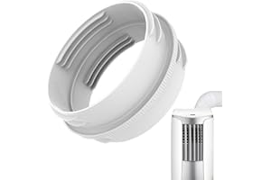 Adaptateur de tuyau d'échappement pour climatisation Yanayi, raccord de 130 mm intérieur/150 mm extérieur, raccord de tuyau d'échappement de climatisation, Blanc, ABS, HARDWARE_TUBING, 1 unité
