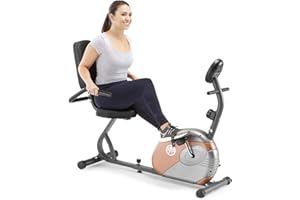 Marcy Start ME709 Recumbent Magnetic Exercise Bike, 17 Stone Capacity