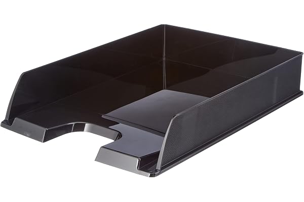 Leitz Corbeille à courrier Esselte, A4, noir, VIVIDA, Europost, 623605, noir