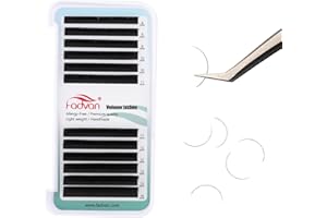 Extension Ciglia Classico Professionale 0.10D Curl 8-14mm Misto 1:1 One by One Ciglia Volume Russo Estensioni delle Ciglia Finte Naturale Lunghezza Mista FADVAN