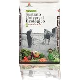 Universal Organic Substrate with Worm Humus 50l and 20l &ndash; Soil for Indoor and Outdoor Plants, Urban Garden, Coconut Fiber and