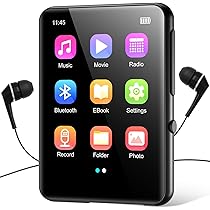 64GB MP3 Player with Bluetooth 5.3, joliker Portable HiFi Sound