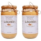 LA&Ccedil;OKO 2 Kg İsme &ndash; Kişiye &Ouml;zel Şekersiz, Saf, Katkısız Fıstık Ezmesi Glutensiz, Vegan, Doğal &Ccedil;ifte Kavrulmuş Yer Fıstığı Ezme