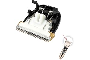 BATHEIDON Lama testa di ricambio per capelli trimmer Professionale e Domestico, Testa in Ceramica Durevole e Affilata, Compatibile con Tosatrici e Trimmer, Facile da Sostituire.Non adatto per rasoi