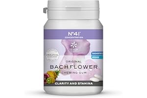 Lemon Pharma N° 41 Chicles Flores de Bach Focus 50 g – según el Dr. Bach ideal para estudio concentración y niños en la escuela