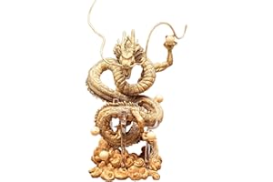 BSNRDX Action Shenron Figures, 18CM/7.08" Shenron Dragon, Dragonball Z Figurines Set, Collection Figurine Dragon couleur d'or jouet voiture ornement cadeau d’anniversaire- Anime Fans