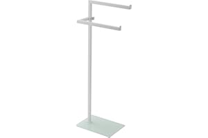 FERIDRAS 810010 Piantana Portasciugamani, Bianco