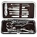 Zacro Stainless Steel Personal care Manicure Pedicure Ear pick Nail - Clippers Set 12 in 1