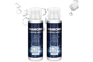 PEGRAUFC Sellador de Pintura de Diamantes,Diamond Painting Accesorios, 2 Unidades de Pegamento Transparente Para Pintura de Diamantes,Alto Brillo, Secado Rápido, con Cabezal de Esponja Para Efecto