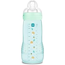 Bib rond babyfles- 330ml / zwart Bib rond babyfles- 330ml / zwart