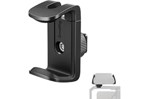 SMALLRIG Support de Batterie Externe avec Support de Cold Shoe, Pince de Batterie Externe Réglable pour Plate-Forme d'Appareil Photo et Cage de Téléphone - 4600