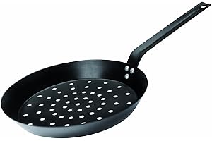 IBILI - Poêle pour châtaignes Moka, 26 cm, Acier, Antiadhésif