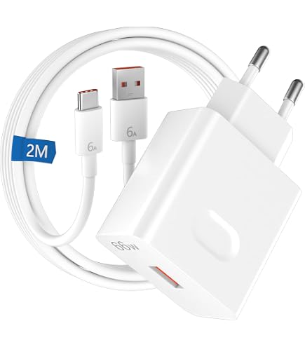 Hobeiy Caricabatterie USB-C 100W per Honor, Cavo Incluso 1.5m, Ricarica Rapida Compatibile con Honor/Huawei Serie, Power Delivery per Smartphone Hobeiy Caricabatterie USB-C 100W per Honor, Cavo Incluso 1.5m, Ricarica Rapida Compatibile con Honor/Huawei Serie, Power Delivery per Smartphone