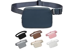 Jakiro Belt Bag Fanny Pack for Women and Men, Fashionable Fanny Packs for LuLu Waist Bag Lemon Bags, Everywhere Belt Cute Bag for Travel Workout Running Hiking for Lady Girls and Men