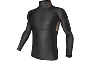 Shock Doctor Ultra Comp-Maglia da Hockey da Collo LS Unisex-Adulto