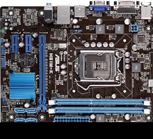 Asus H61M-K Motherboard Socket 1155 (Micro ATX, Intel H61, 16x PCIe, DDR3, SATA II)