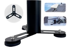 ALLICAVER Starlink Mini Magnetic Mount – Heavy Duty Car & RV Mount | Compatible with Starlink Mini Pipe Adapter | Secure Strong Magnet for Stable Signal on Vehicles