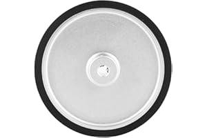 GAROSA Koło miernika enkodera 250mm Koło pomiarowe enkodera przemysłowego ze stopu aluminium z gumy do enkoderów obrotowych