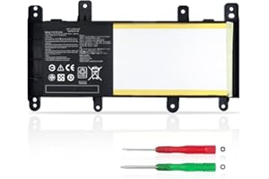 KXRSII C21N1515 Batterie pour ASUS X756U X756UA R753U R753UX R753UA K756U K756UV F756U F756UV F756UA F756UB F756UJ P756U P756UA P756UB P756UJ X756UJ X756UX X756UB X756UQ X756UV 38Wh