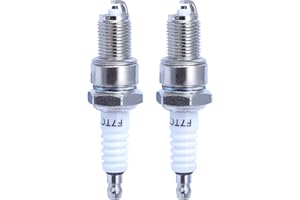 ANAJOY 2pcs Spark Plug, F7tc Generator Spark Replacement High Temperature Resistant, Used For Generators, Tractors, Off-Road Vehicles, Karts