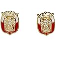UAE ABU DHABI LOGO FOR FRONT CAR GRILL LOGO EMBLEM ALUMINIUM SOFT FIT EASY ON GRILL INSTALLATION FIXABLE (Gold)
