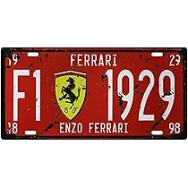フェラーリ　プレート Ferrari フェラーリ フロントエンブレム (60年代〜70年代前半タイプ