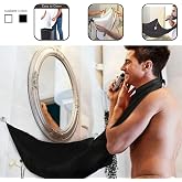 EASYSO Desire Pratik Sakal Kesme &Ouml;rt&uuml;s&uuml;, Siyah, Tela Kumaş Berber/Kuaf&ouml;r &Ouml;nl&uuml;ğ&uuml; Black Standart Boy Sa&ccedil; Kesme &Ouml;rt&uuml;s&uuml; Vantuzlu