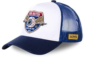 VON DUTCH Casquette Homme & Femme Ajustable, Casquette Trucker, sans Déformation, Coupe décontractée et Athlétique