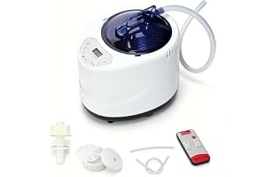 Ånggenerator bastu för hemmet 1 200 W, bärbar ångbastuapparat, 15 värmenivåer ånggenerator för ångbad, avkoppling och stressreducering, gasningsmaskin lämplig för bastutält, Home Bath Spa