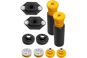 OCHIKI Rear Upper Lower Shock Mount Rear Shock Absorber and Bump Stops Kit Fit for BMW E82 E87 E88 E90 E92 Replace 33526768544 33536767334 33506771737 33506771738 33506767010