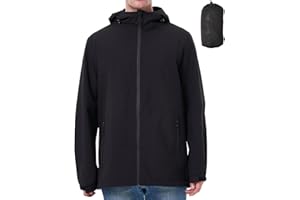 PYALT Regenjacke Herren Wasserdicht Atmungsaktiv regenjacken für herren Windbreaker mit Kapuze dünne fahrrad regenjacke herren