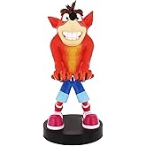 Cableguys - Crash Bandicoot Trilogy Gaming Accessories Holder & Phone Holder for Most Controller (Xbox, Play Station, Nintend