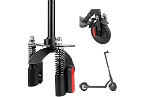 ulip Kit Fourche hydraulique Suspension Amortisseur Avant pour Trottinette électrique Xiaomi M365 Pro Pro2 1S MI3 avec Garde-Boue Avant et Trottinette Roue Couverture