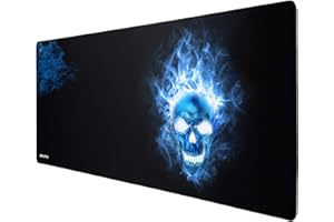 JIALONG Tappetino Mouse Gaming Grande Mouse Pad XXL (900x400x3mm) Confortevole, Tappetino per Mouse con Superficie in Stoffa Esclusiva, Precisione e velocità Migliorate, Progettato per Il Giocatore